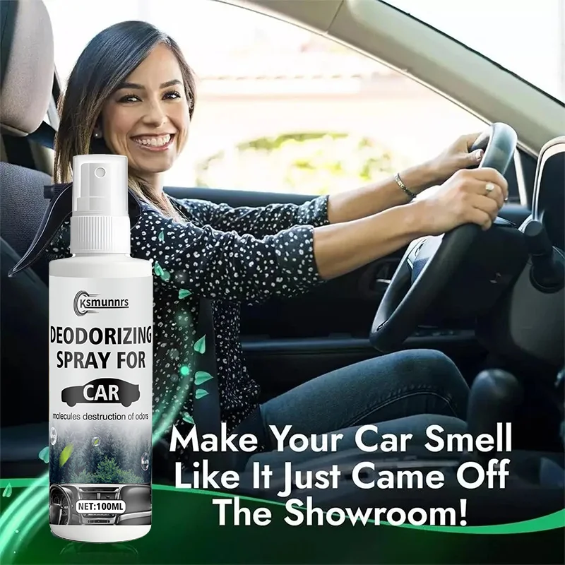 NEW 100ML vehicle mounted air freshener hand spray perfume long-lasting air freshener household air purification deodorant spray