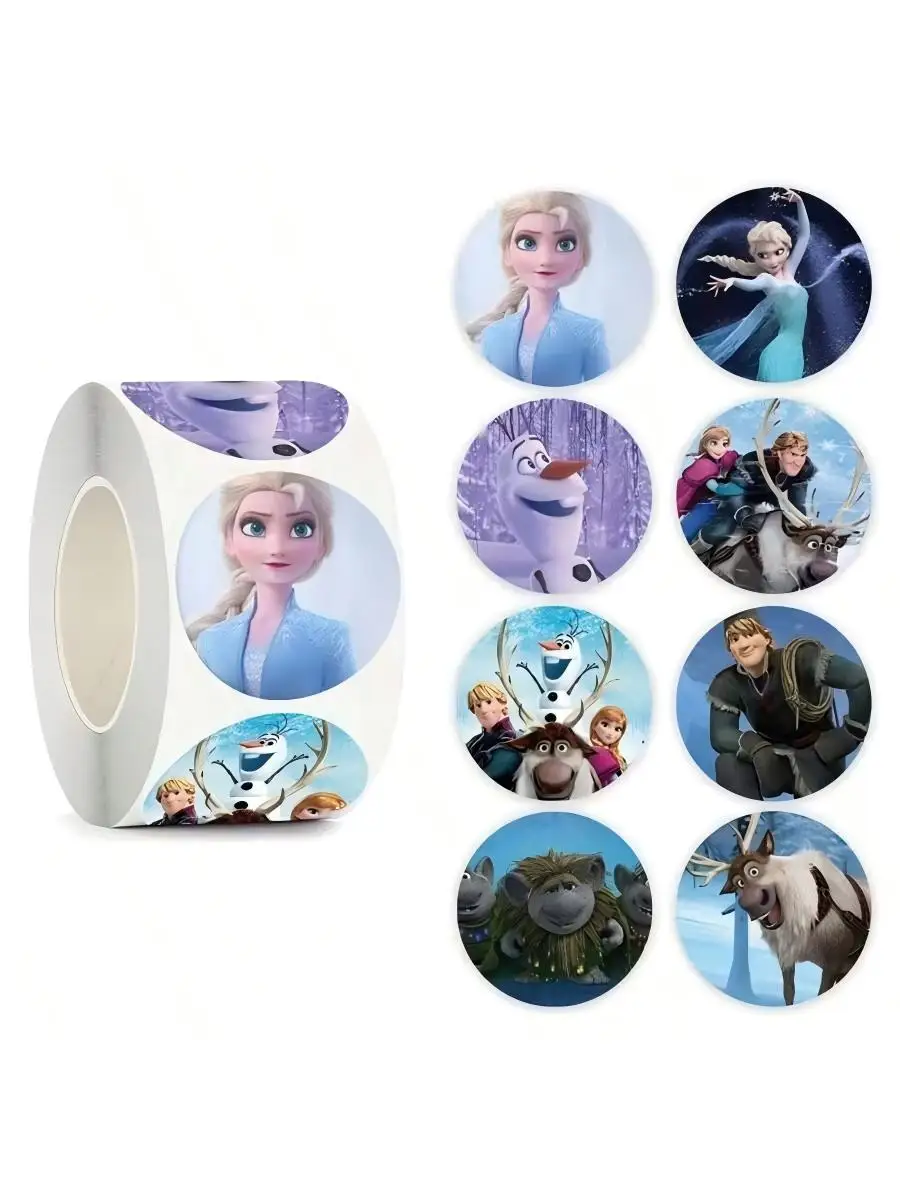 500Pcs Cartoon Froz…