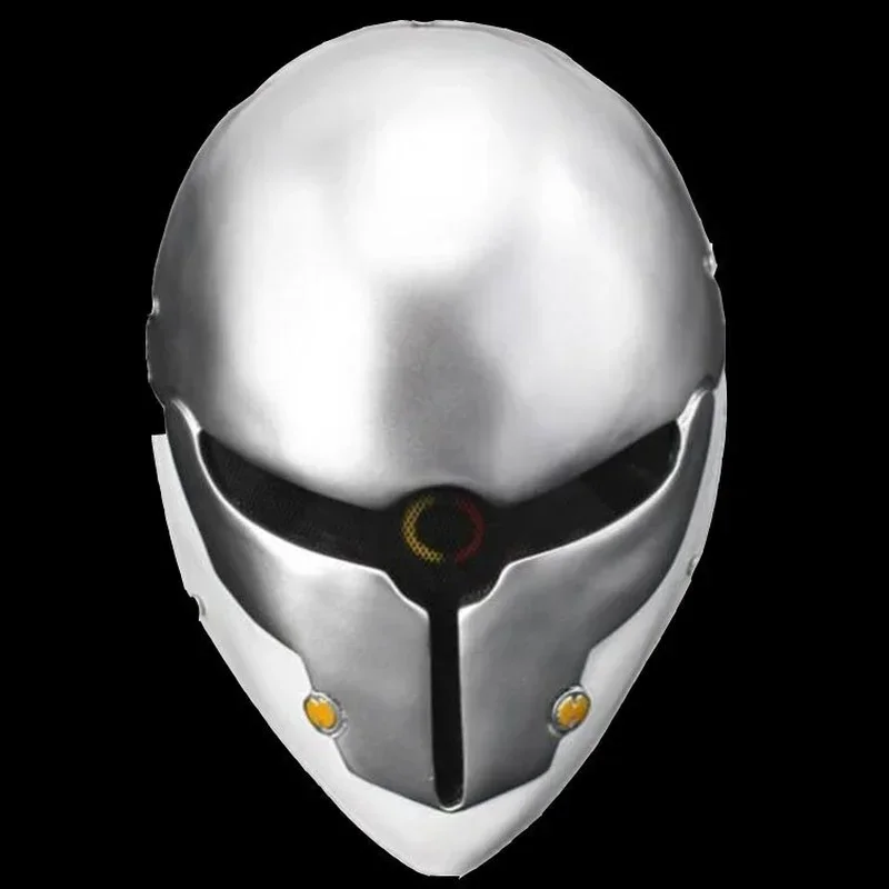 Silvery Machine Fox Mask Christmas Masquerade Party Party Mask Fox Mask Anime Mask Cosplay Science Fiction Machine Mask Fox Mask