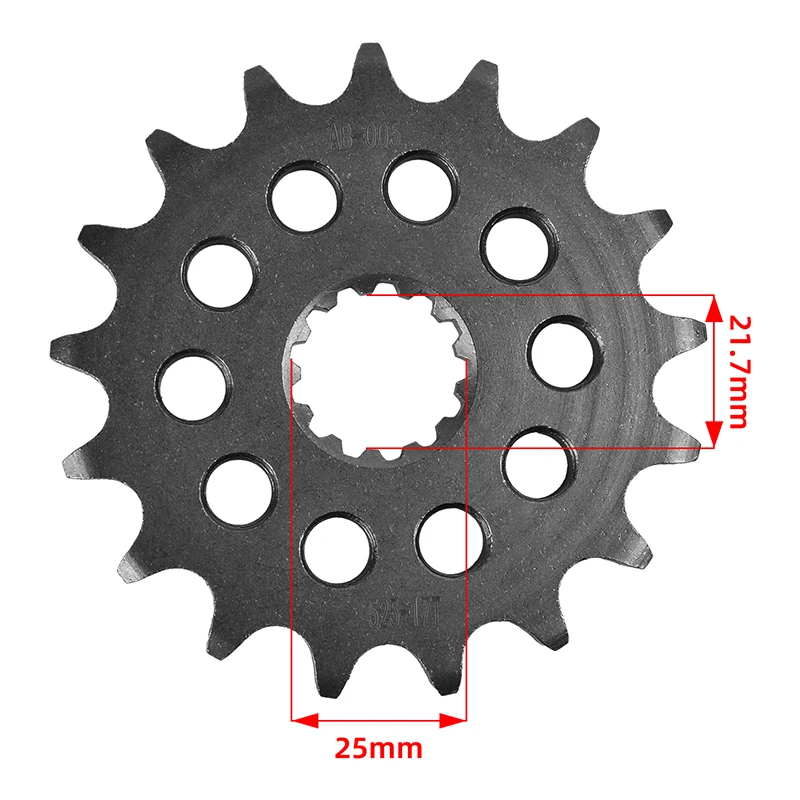 525 Chain 15T 16T 17T Front Sprocket For YAMAHA TDM850 3VD 1991 1992 1993 1994 1995 TDM 850 4TX 1999 2000 2001