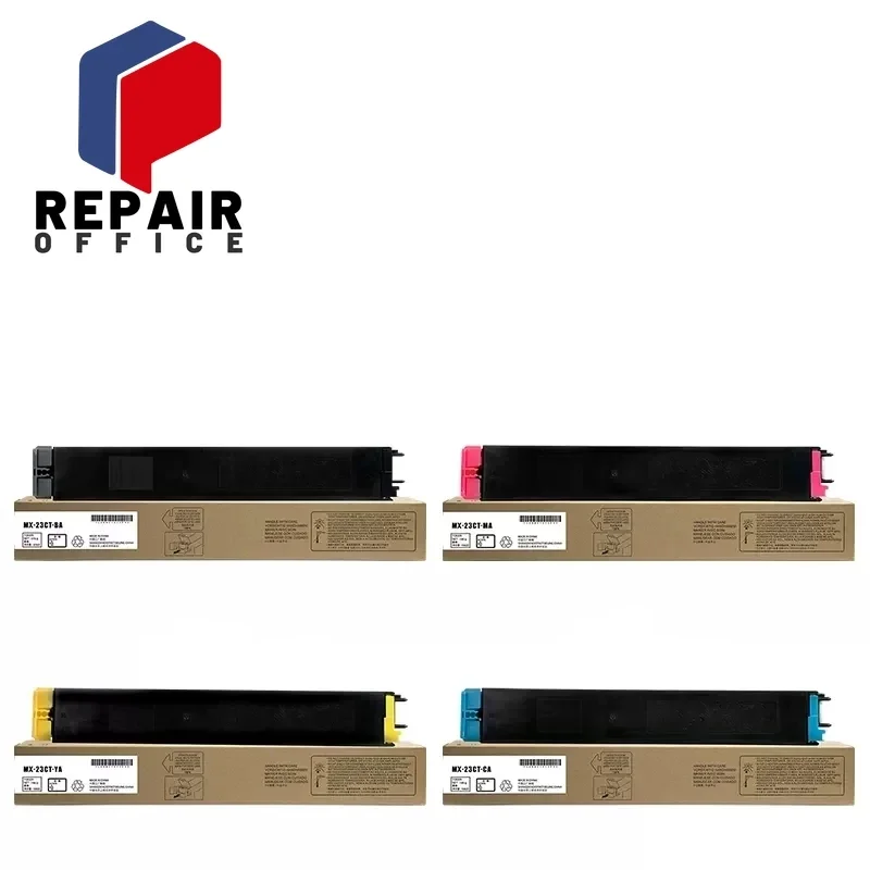 4PCS/Set BK375g CMY195g Toner Cartridge For Sharp MX-23CT 2314 2614N 2616N 3111U 3114 3116N 2018NC 2318UC 2338NC 2638NC 3138NC
