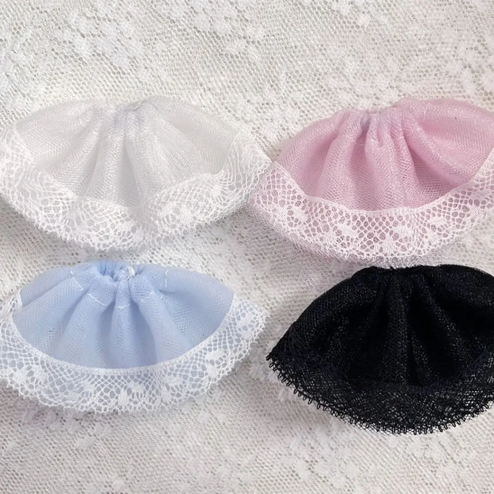 New 4 Colors Mesh Underskirt Mesh Thickened Double-sided Skirt Wedding Dress Support for ob11/ymy/p9 Dolls Accessories