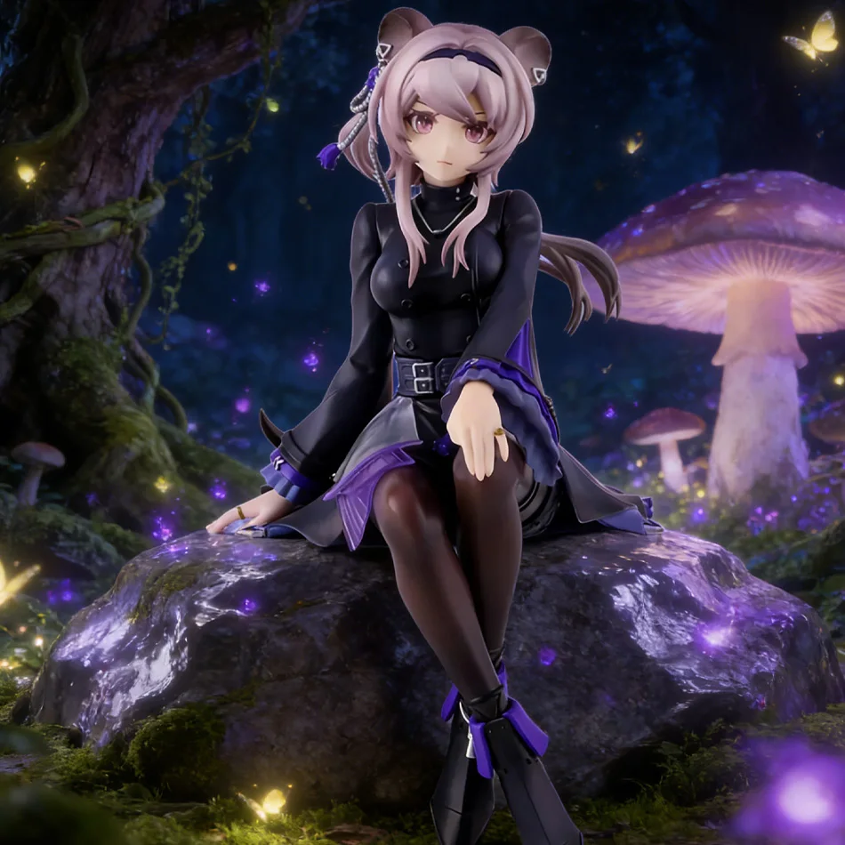 

New Arknights Anime Game Lin Game Figure Toys 15cm PVC Model Sitting Series Desk Decoration Collector Toy Gifts