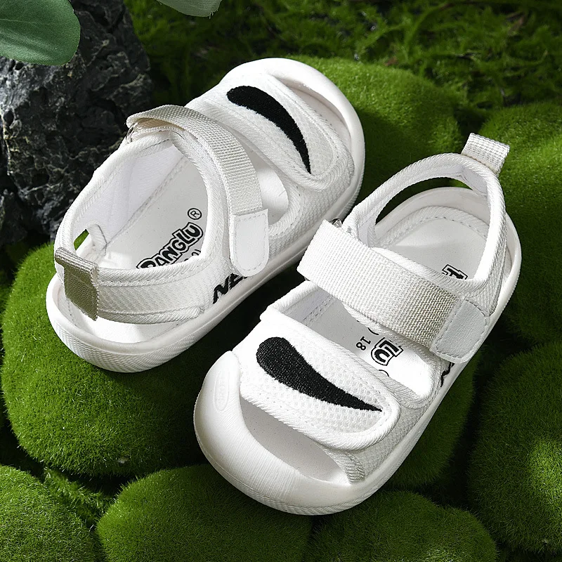 Baby Sandals Men's Summer Toddler Shoes 0-1-3 Years Old Baby Non-Slip Soft Bottom Infant Mesh Surface Shoes Baby Girl Shoes