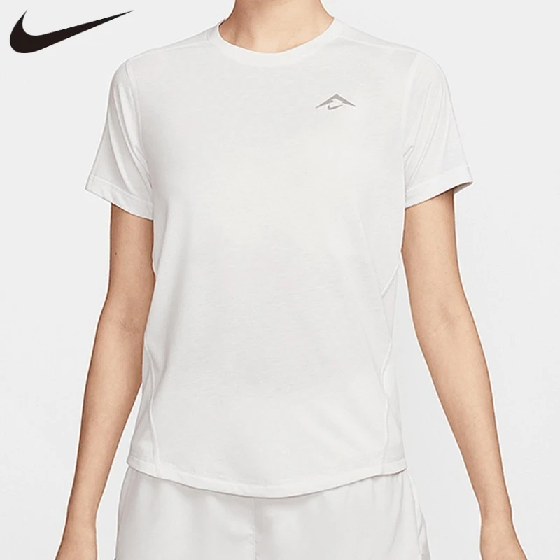 

Nike Women Summer Running Training T-shirt, Breathable Crew Neck Casual Short Sleeve Tee HJ2243-030