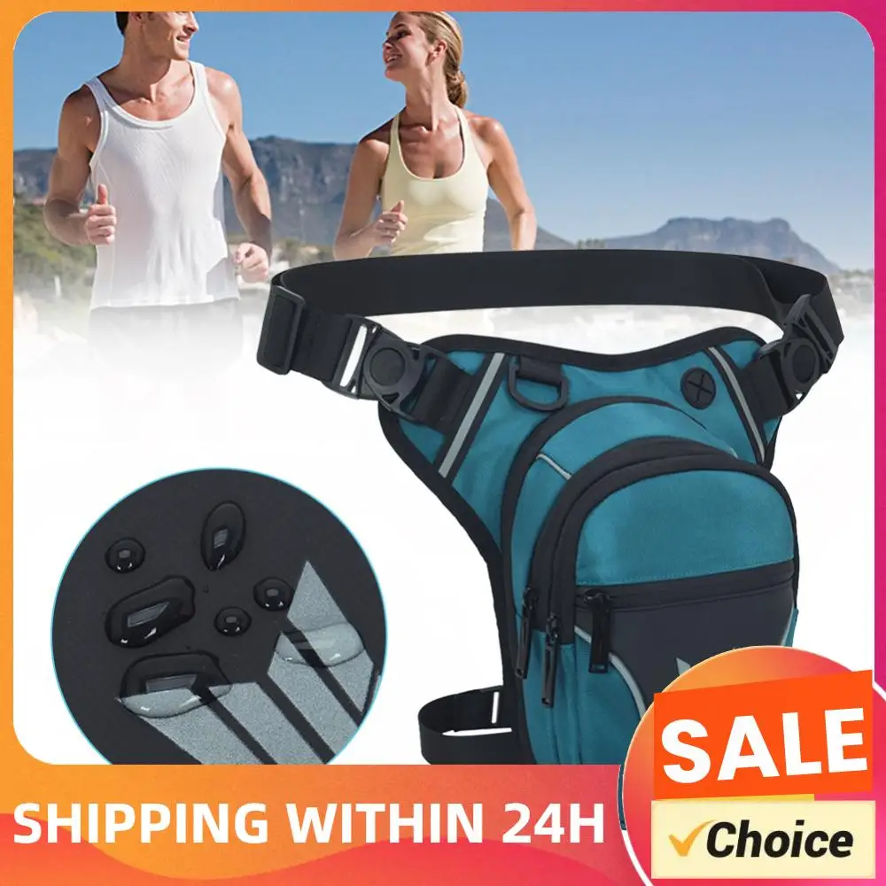 

Мужская мотоциклетная сумка на бедро, большая вместительная сумка для мотоциклистов, многокарманная сумка на пояс для мотоцикла, сумка на бедро для активного отдыха и езды