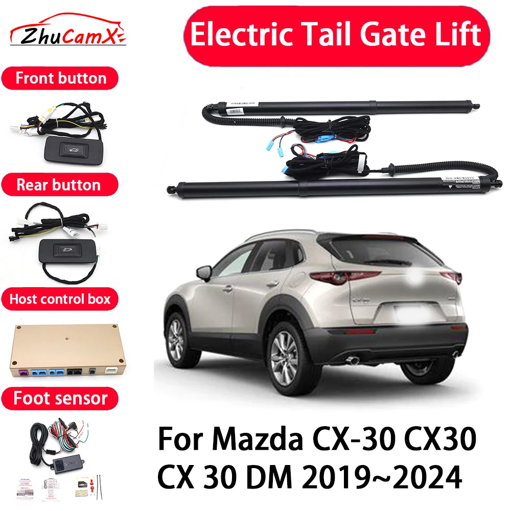 

ZhuCamX Car Automatic Electric Tail Gate Lift Tailgate Assist System for Mazda CX-30 CX30 CX 30 DM 2019–2024