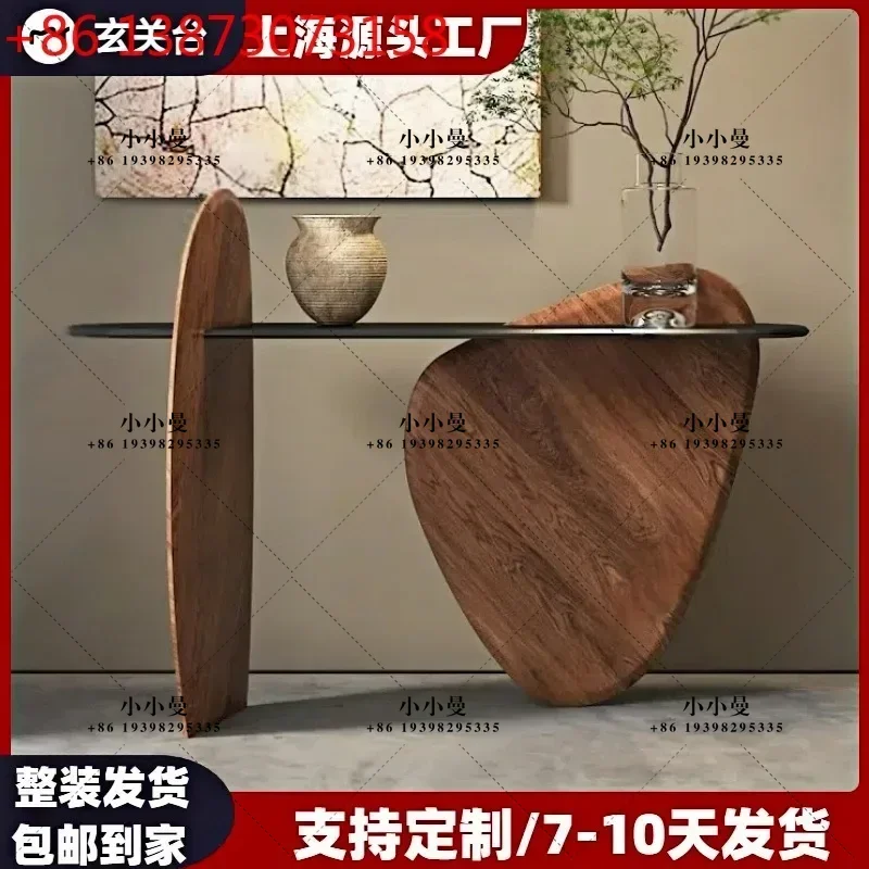 Lin Liangmu special-shaped simple modern master design paint decoration table
