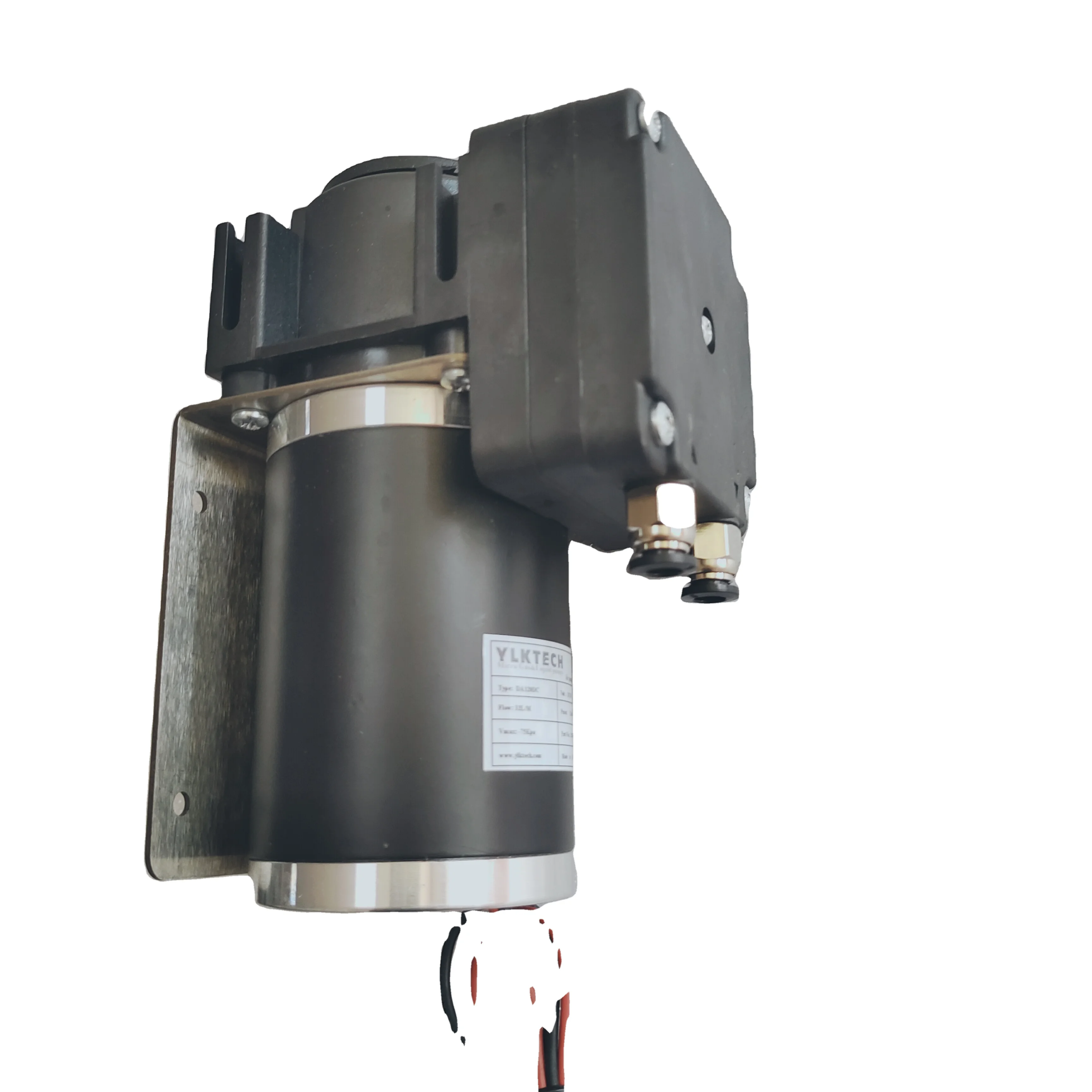 24V Brushless Metal Diaphragm Micro Vacuum Pump Mini Air Pump DA120DC-TH Custom Cable Length Electric Watering OEM Application