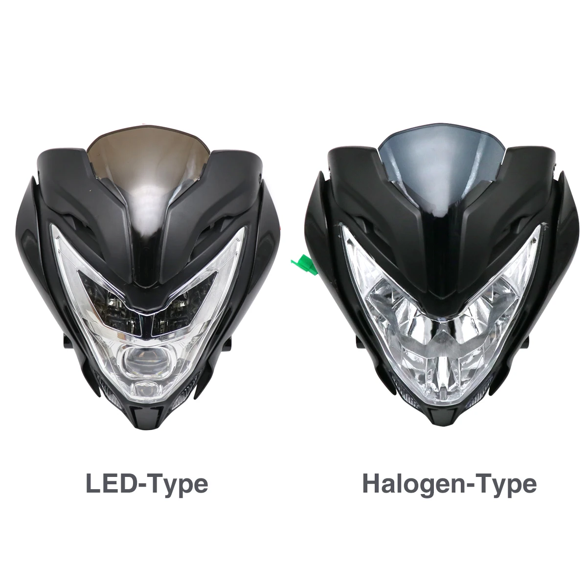 ZSDTEP Motorcycle LED/Halogen Headlight Assy for BAJAJ pulsar 200NS