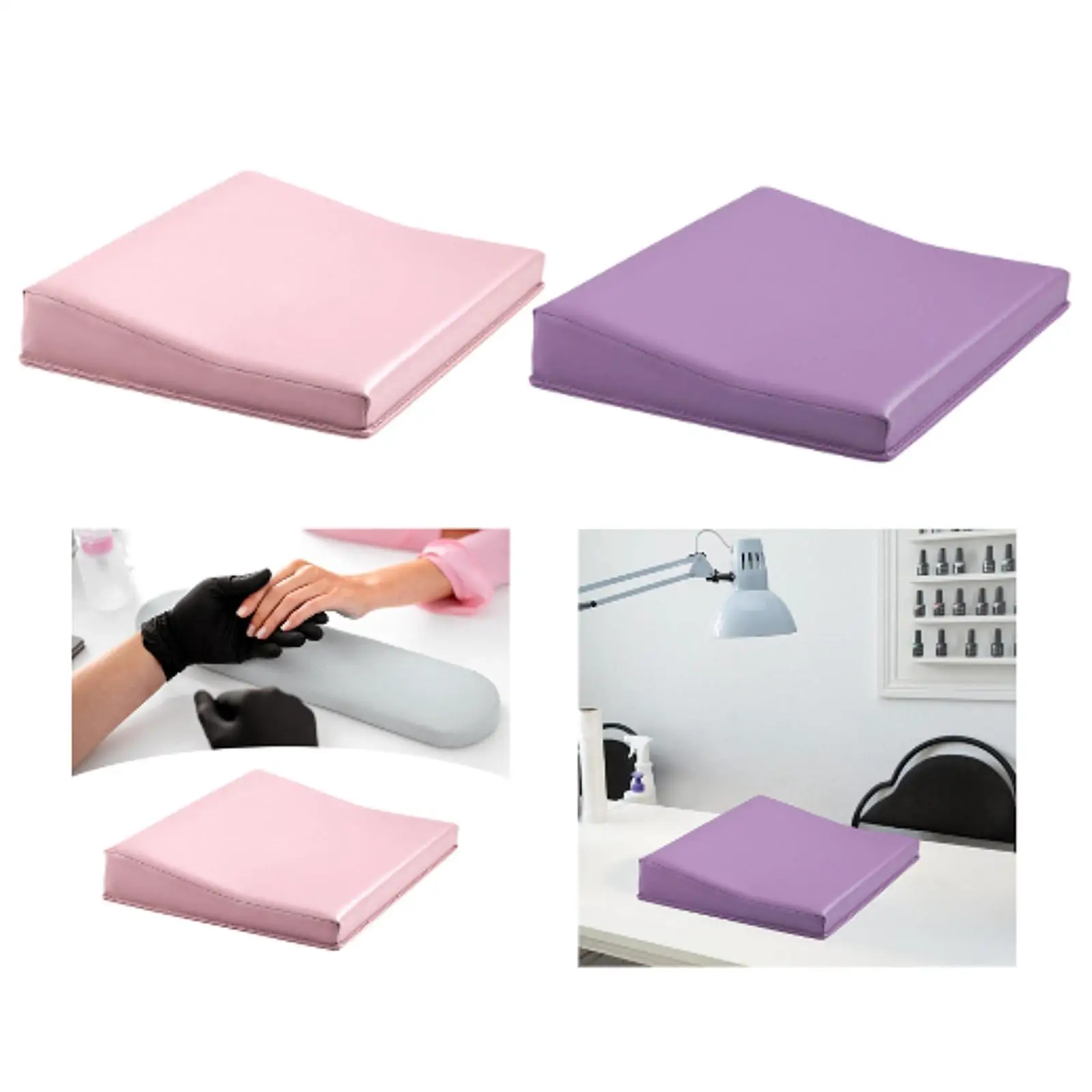 

Nail Armrest Ergonomic Elbow Pad Nail Hand Holder Manicure Hand Rest Pillow Cushion Nails Table for Nails Tech Home
