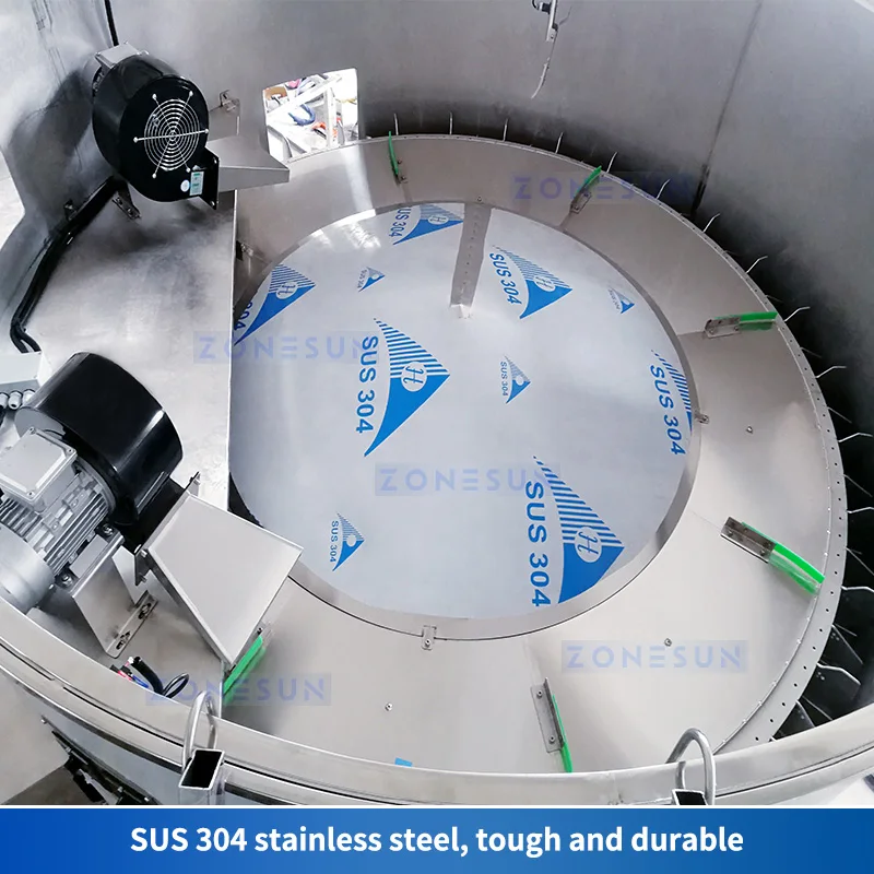 ZONESUN Automatic High Speed Bottle Unscrambler Sorting Machine PET Plastic Container Elevator Unscrambling Equipment ZS-LPE2000