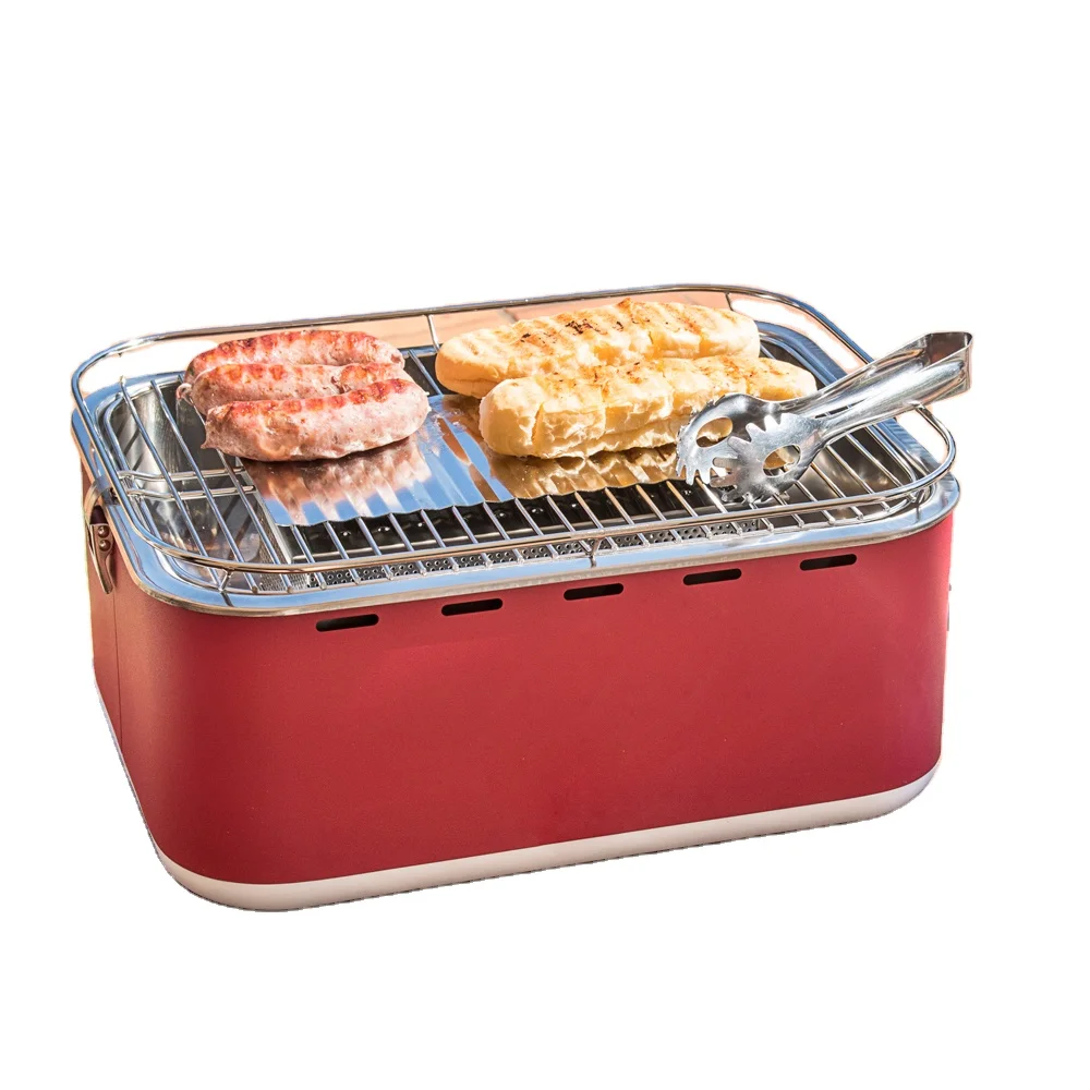 

Indoor And Outdoor Barbecue Charcoal Bbq Grill Korean Tabletop Bbq Grills Smokeless Table Top Charcoal Grills