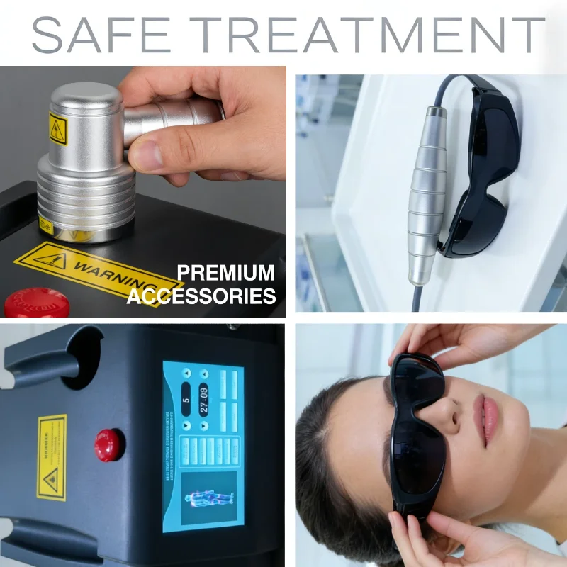 HLKGO Cold Laser Therapy Massager 808nm, Physical Rehabilitation Equipment Deep Tissue Pain Relief Healing Gift for Men Women