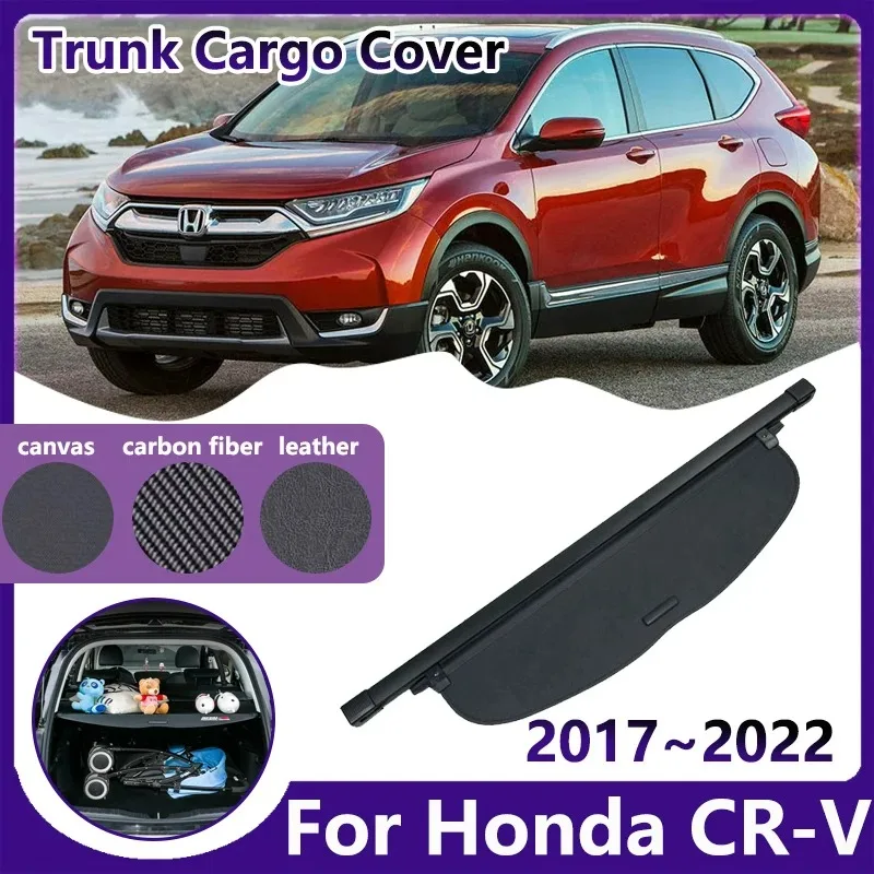 

Car Trunk Curtain for Honda CR-V 2022 Accessories 2017~2022 CR V CRV Luggage Storage Dedicated Cargo Cover Privacy Security Trey