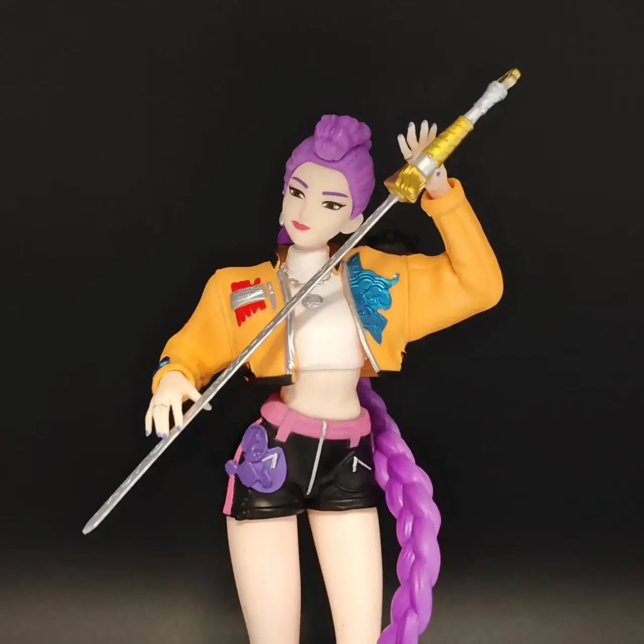 Anime kpop demon hunt série figura de ação estatueta brinquedo mesa decoração estátuas modelo ornamento halloween/natal brinquedo do miúdo presentes