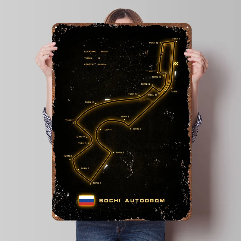 sochi-autodrom-poster-circuitos-de-corrida-sinal-de-metal-decoracao-da-sala-de-jogos-personalizavel-f1-faixas-placas-para-decoracao-do-quarto-casa