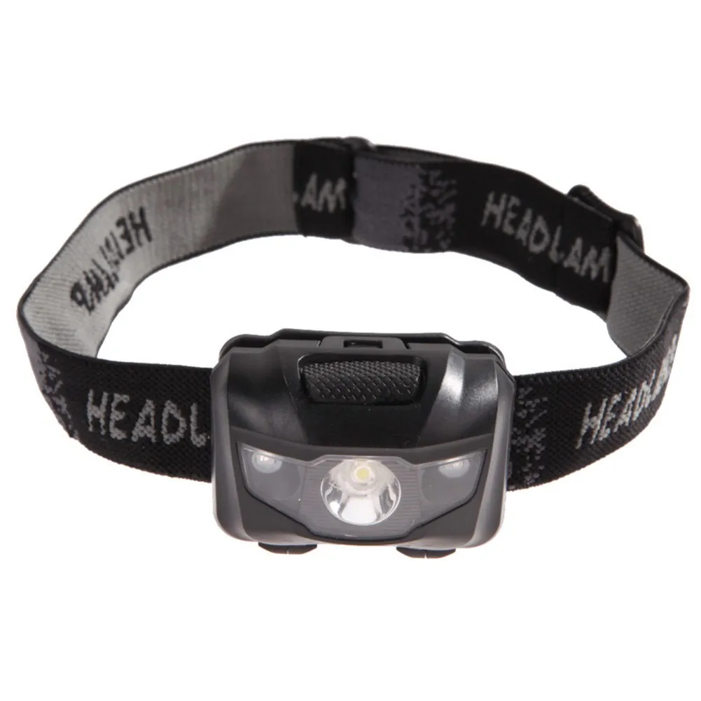 Convenient Latest LED Headlamp Night Fishing Headlights Headlights 3*AAA Batteries 4 Gears 56g Engineering Plastic