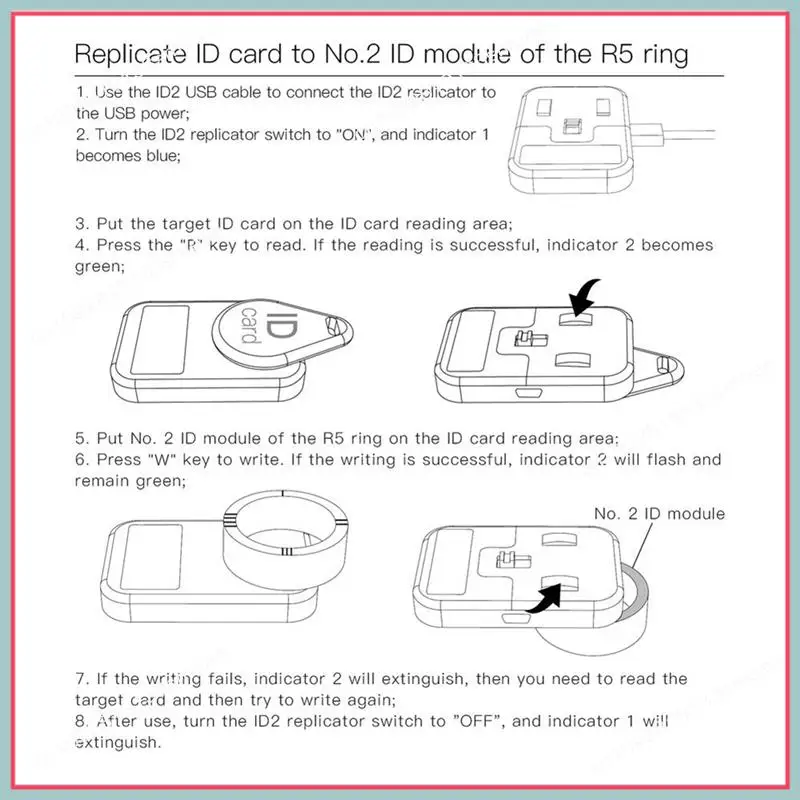 N94R JAKCOM CDS Replicator CDS RFID Replicator For R5 Smart Ring Copy IC And ID Cards