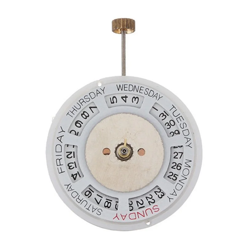 A25F-Automatic Movement Watch Replacement Part 2813 8205 Double Calendar Day Date Accuracy For Mechanical Watch Repair