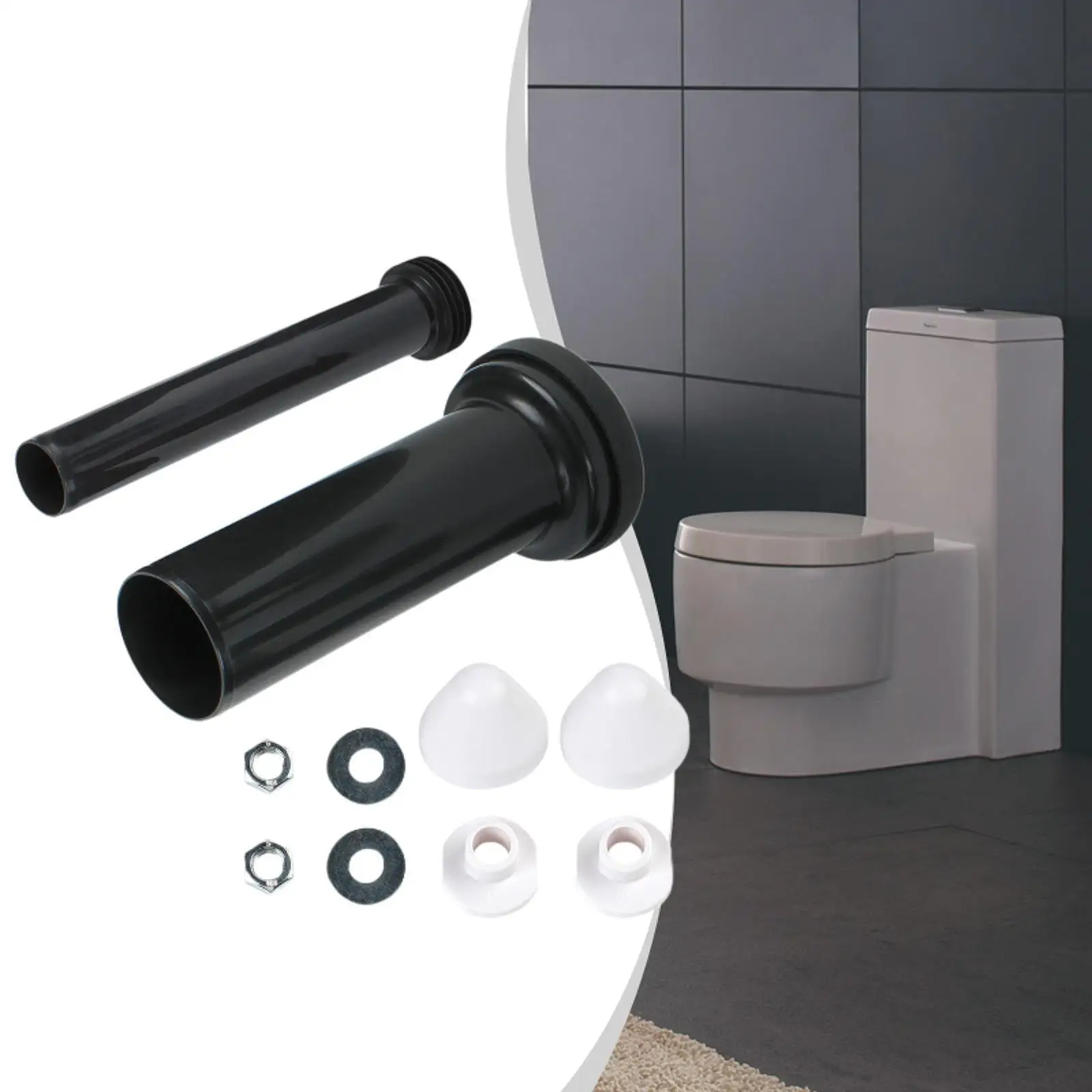 Toilets Bidets Accessories Mounting Hardware Complete Connector Set for Wall Hung Toilet Repair