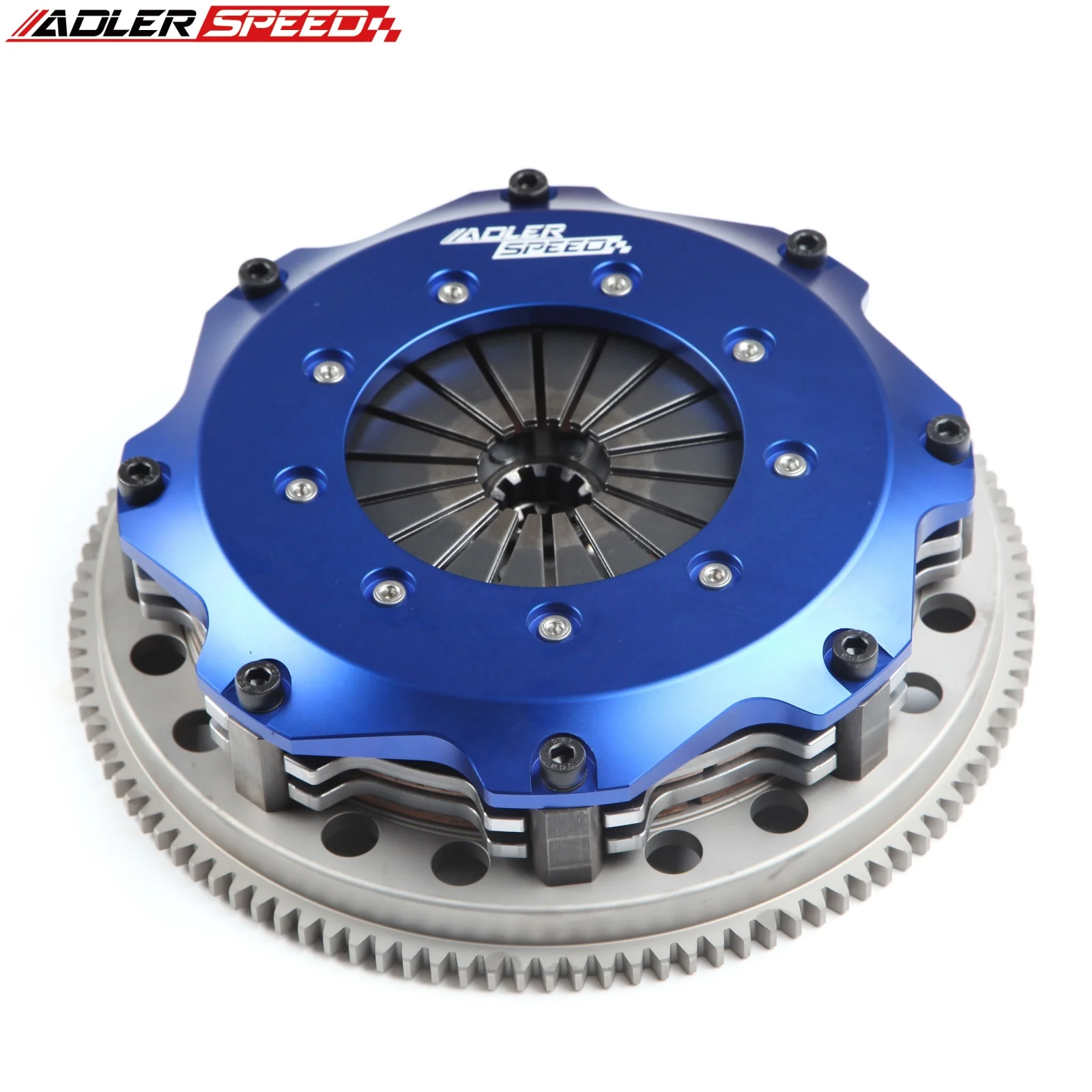 ADLERSPEED 215MM 8.5" Racing Twin Disk Clutch Kit Medium for BMW E46 323 325 328 330 525 528 530