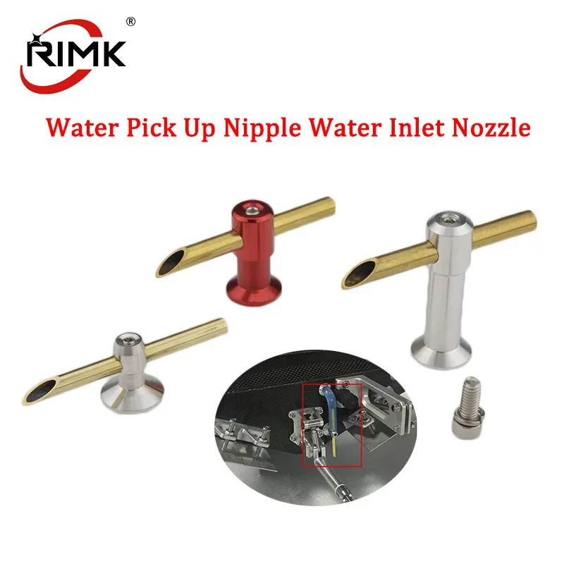 1PC Stern Mounted 3/4mm Water Pick Up Nipple Water Inlet Nozzle for RC Boat Speed Boat MONO Marine Water Cooling