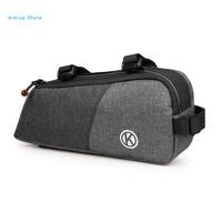 pipi Bicycles Frame Bag Storage Pouches Bikes Front Top Tube Bag for Mountain Bikes