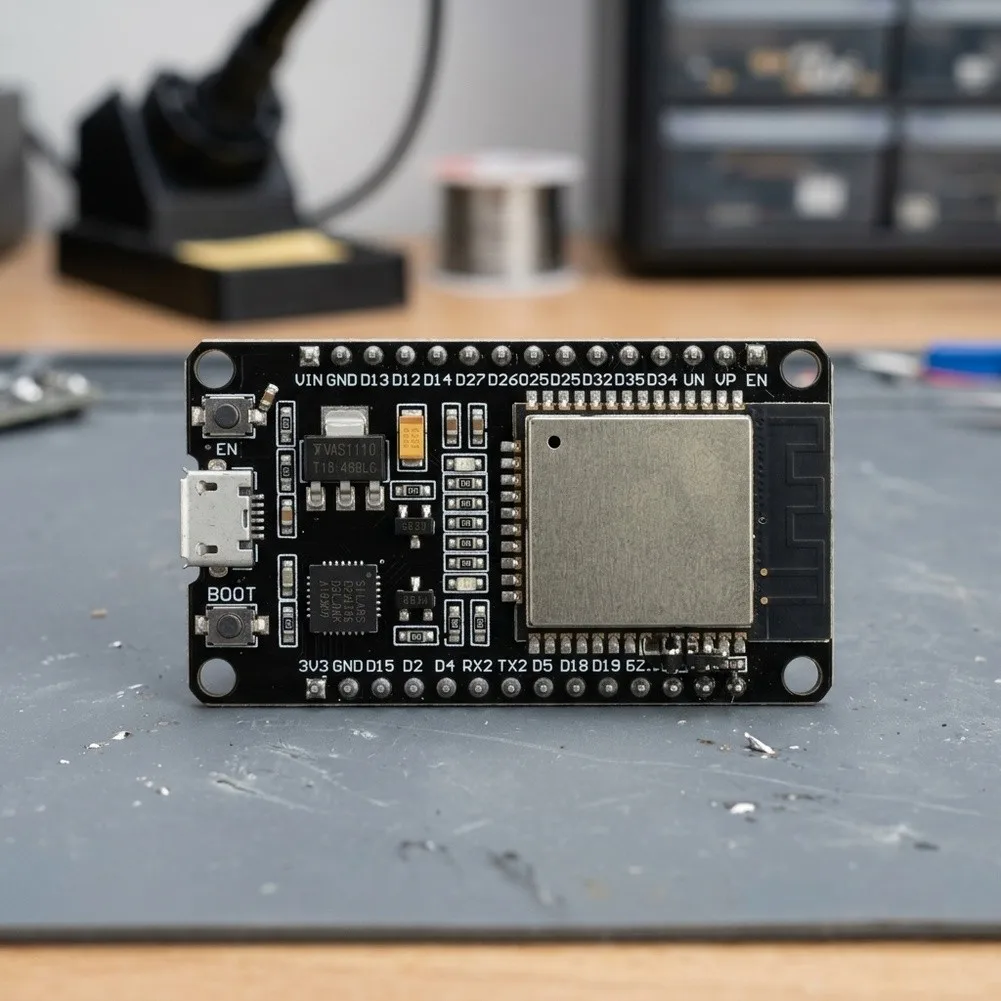 for iot Microcontroller Kit Dual Core WiFi Module For Embedded Applications Black 32-bit Processor for ota Firmware Update