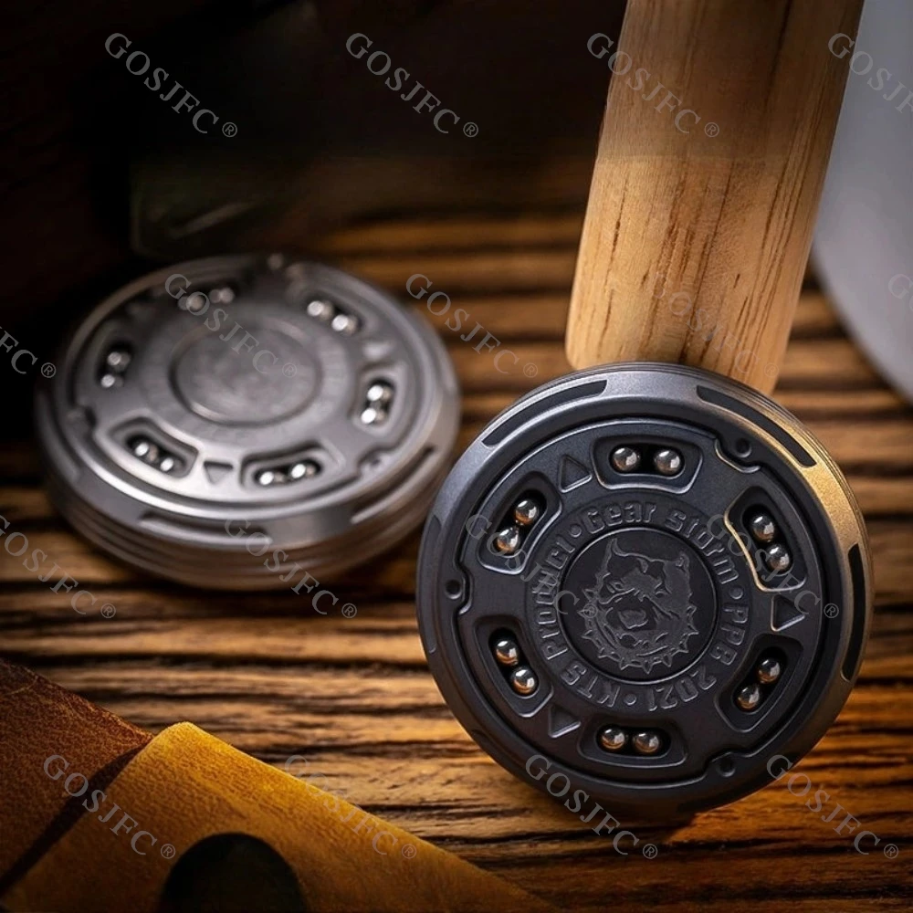 KTS EDC Haptic Coin Gear Storm Fidget Toys For Adults Anxiety Relief Gadgets Fidget Toys Metal