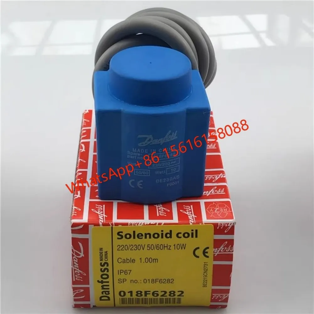 New Danfoss solenoid valve coils: 042N0156, 018F6193, 018F6701 (018F6176), 018F6730, 018F6757, 018F6801, 018F6811, 018F6857, 018