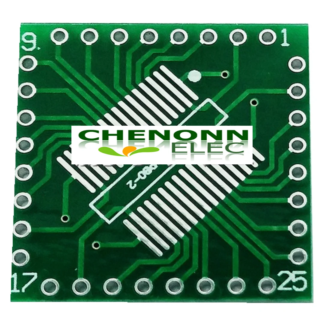 

QFP32 SSOP32 Converter to DIP Adapter PCB