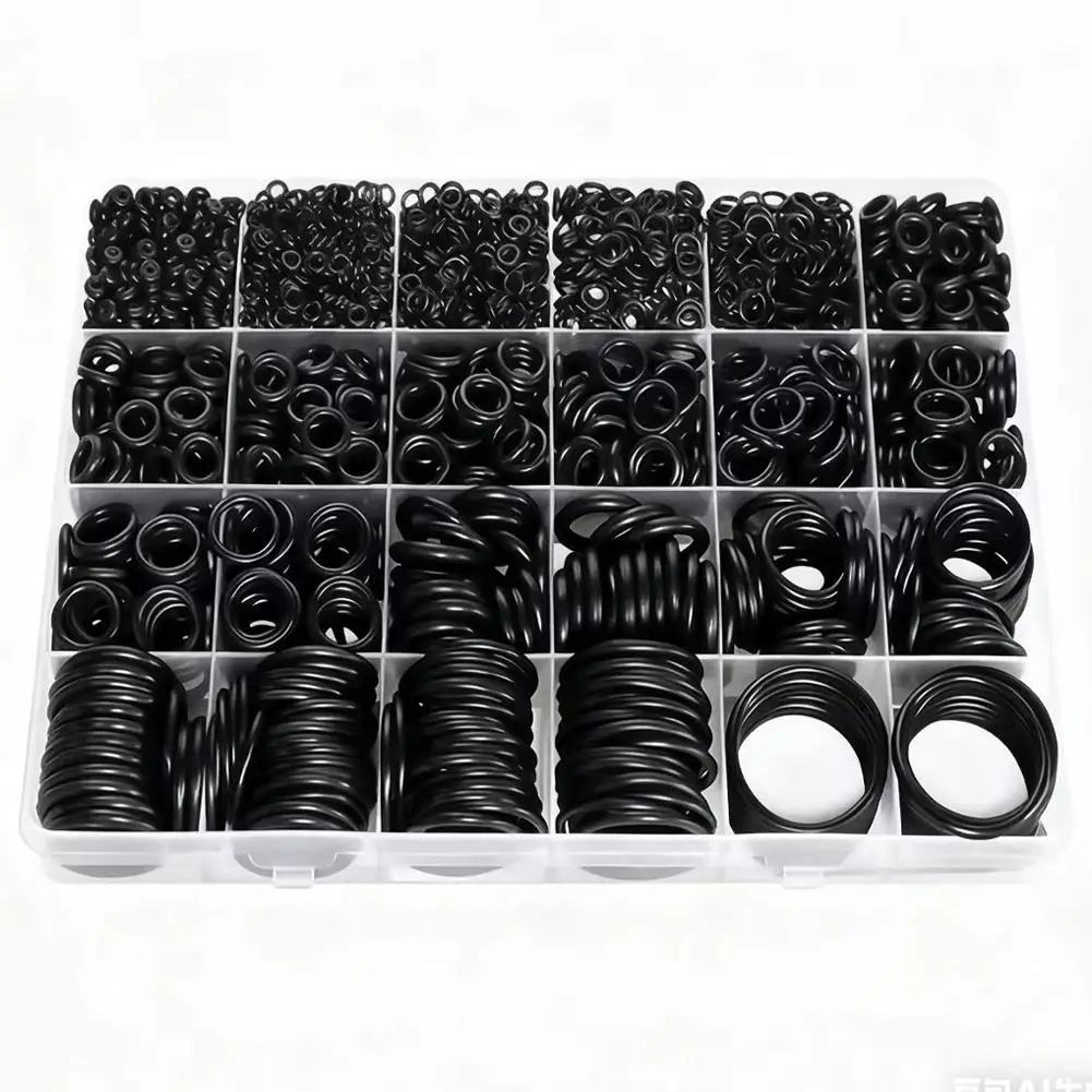 1020-teiliges Nitril-O-Ring-Reparaturset in Box, Dichtungsring-Set, verschleißfest und ölbeständig, Reparaturdichtungsring-Set – Detail 8