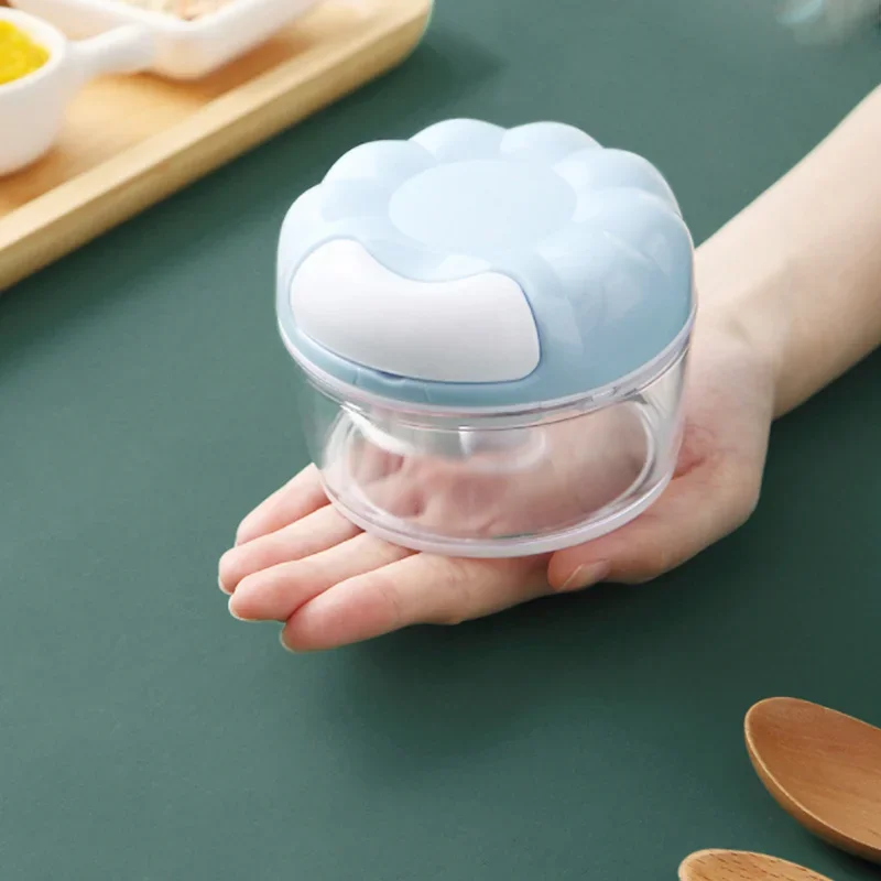 小型電気ニンニクグラインダー、手動多機能、野菜、チリ、チョッパー、食品ガジェット、マシャーカッター、肉、キッチン