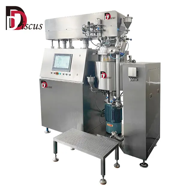 Serbatoio di miscelazione in acciaio inossidabile da 100 litri Funzione di agitazione pneumatica Serbatoi di miscelazione di liquidi Serbatoio omogeneizzatore reattore per emulsionare liquido