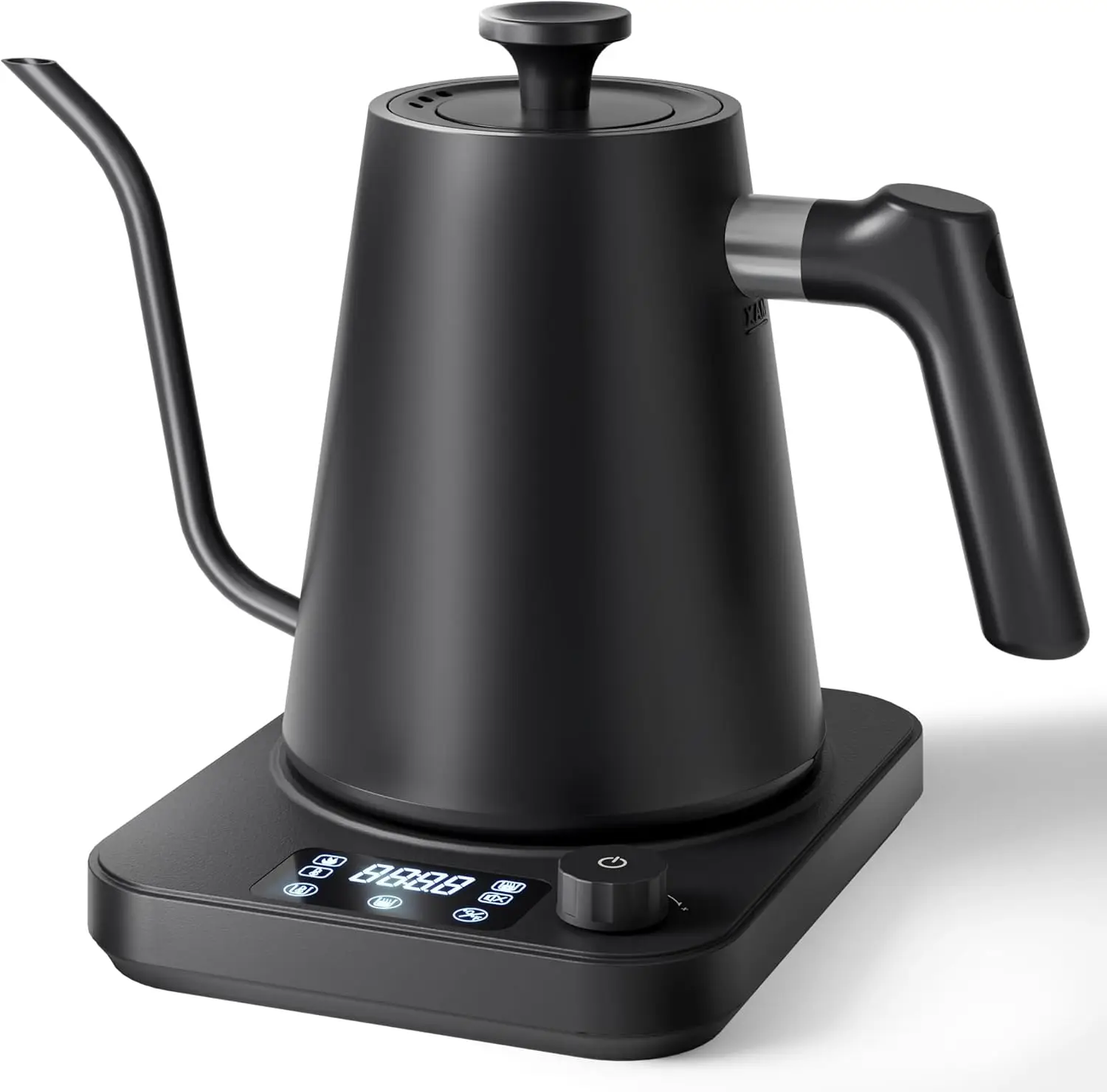 

Gooseneck Electric Kettle, ±1°F Precision Control, Smart Altitude Adjustment, 24H Keep Warm, 30-Min Auto Memory, Food Grade