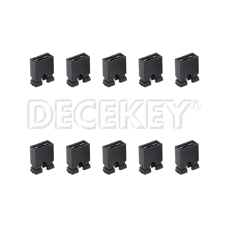 100PCS Pin Header Jumper Blocks Connector 2.54MM For 3 1/2 Hard Disk Drive CD/DVD Drive Motherboard And/Or Expansion Card G25