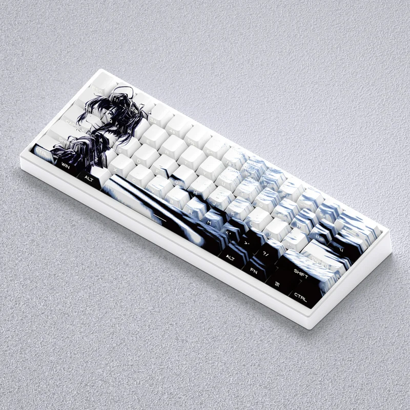 2025 الحب، Chunibyo والأوهام الأخرى تاكاناشي ريكا شخصية keycap الرسوم المتحركة موضوع keycap الكرز الميكانيكية لوحة المفاتيح مفتاح كاب