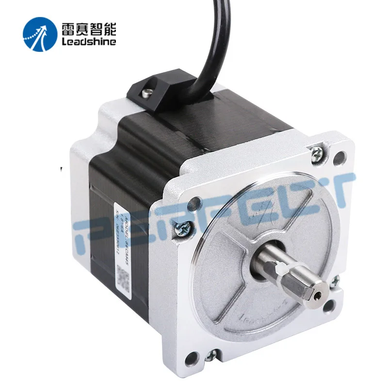 86CM45 Leadshine NEMA 34 Stepper Motor with 4.5N.m (638 Oz-in) Holding Torque 2 Phase Step Motor 4 Wires Shaft Size 12.7mm
