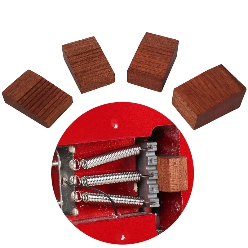 4Pcs Electric Guitar Tremolo Slider Luthier Tool Floating Tremolo Set Up Blocks Guitar Floating Tremolo Trem Wedges
