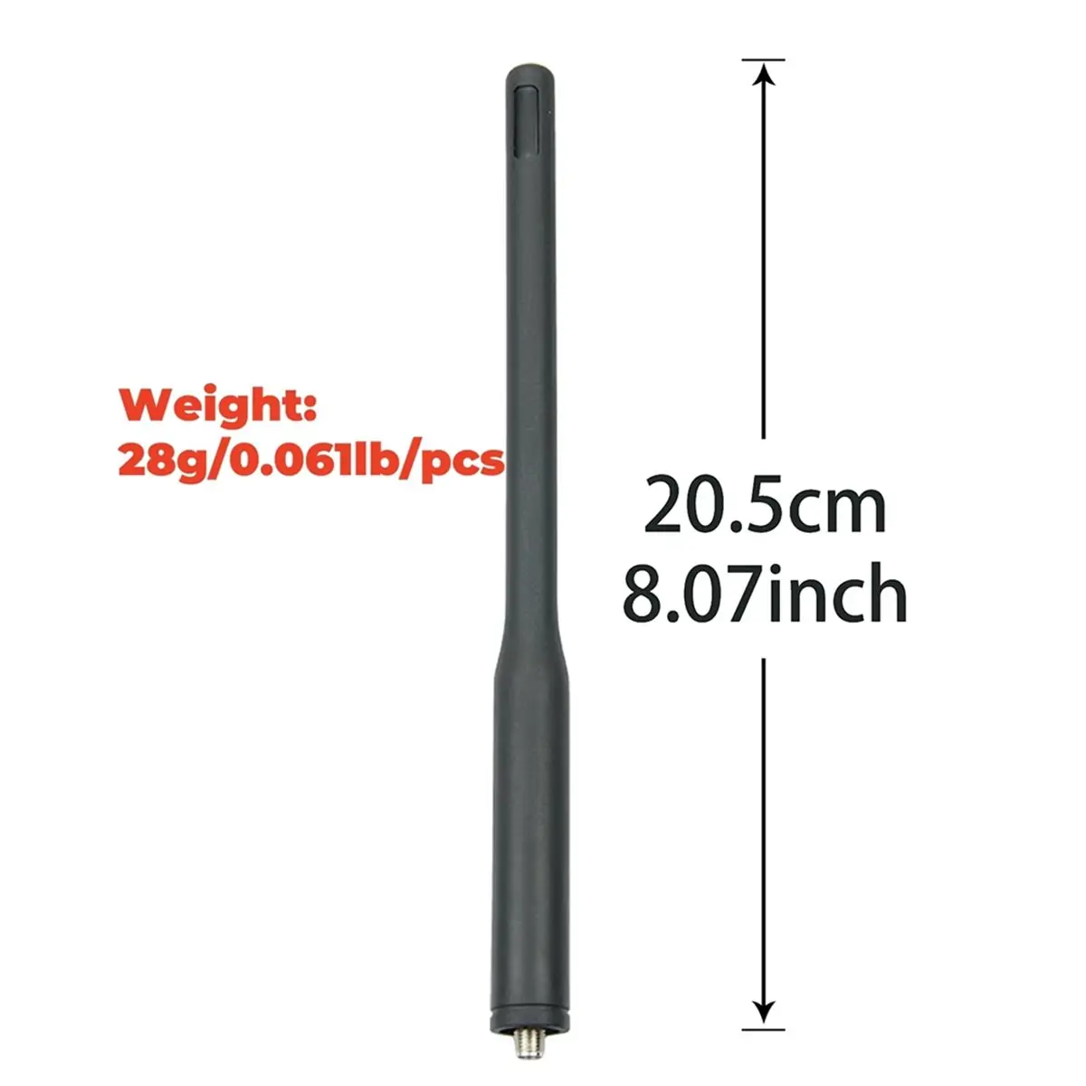 DT89 NEW 10PCS 20.5 cm Long Antenna VHF 136-174Mhz Antenna for HYT PD780 PD785 PD782 PD786 PD700 PD560 PD565 PD566 PD562