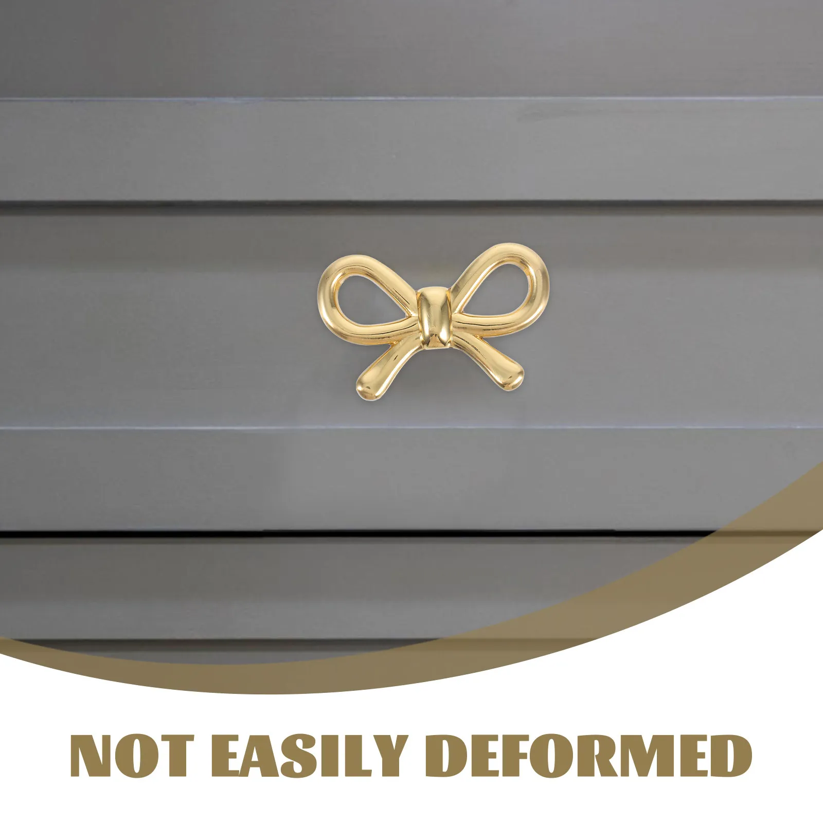 Brass Bowknot Drawer Pull Stylish Cabinet Wardrobe Door Handle Shoe Cabinet Handle Vintage Furniture Hardware Drawer Pull