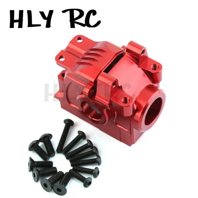 Aluminum Front & Rear Differential Housing Gearbox #6881 #6880 Upgrade Parts For RC Car Traxxas Rustler Hoss Slash Stampede 4x4