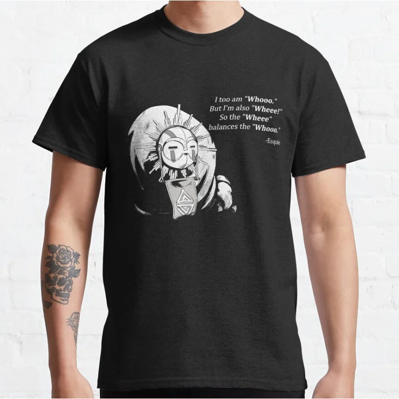 

2025 video game Esquie Clair Obscur Expedition 33 Dark Fantasy video game T-shirt Gift for Gamer Large size Adult Tops S-6XL