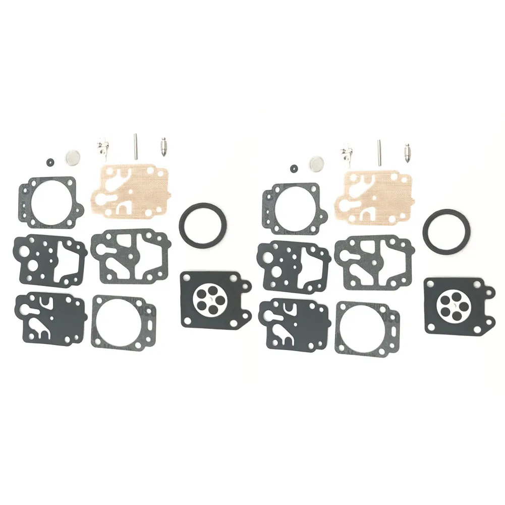 For Walbro K20WYJ Replacement Parts Carburetor Repair Kit with Two Complete Sets of 13 pcs Diaphragms and Seals