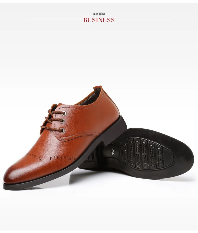 Formale Business-Oxford-Schuhe für Herren, klassische Leder-Kleiderschuhe für Hochzeit und Büro – Detail 14
