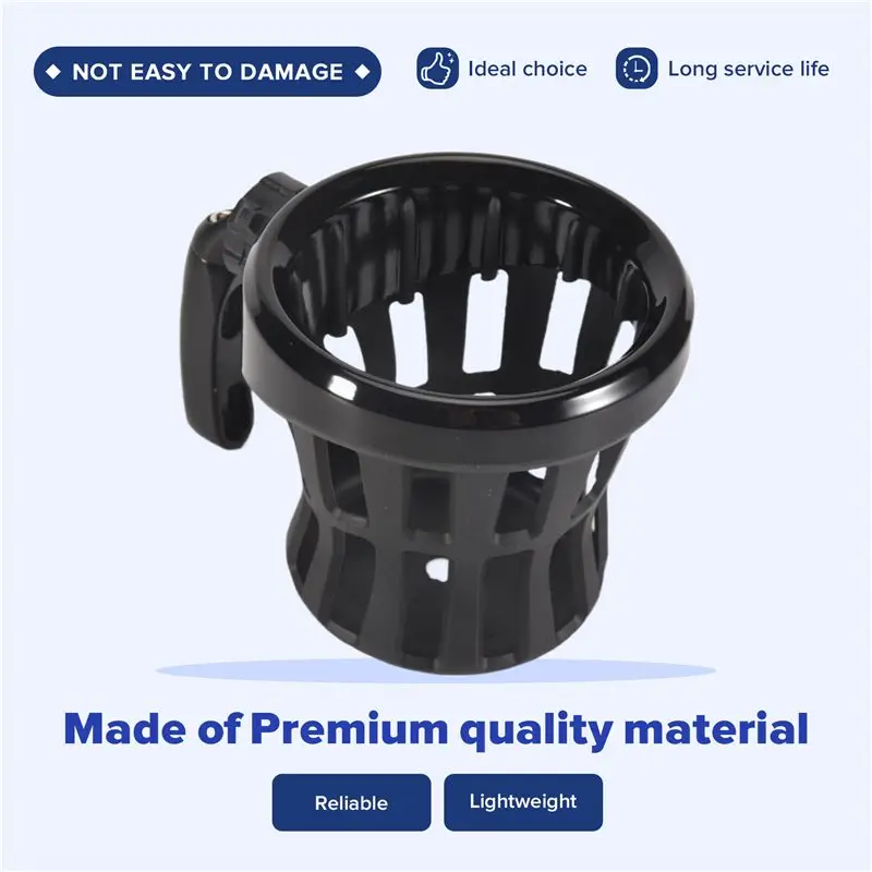 Top-Rated Motorcycle Handlebar Drink Cup Holder For Honda GL1800 Goldwing For Softail Electra