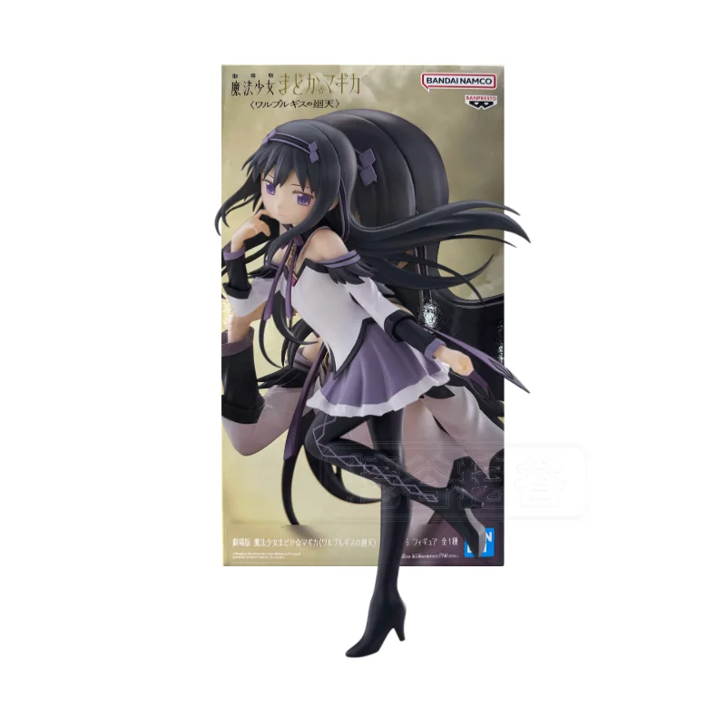 

In Stock Original Bandai Puella Magi Madoka Magica Kaname Madoka Miki Sayaka Rebellious Stories Anime Character Model Toys Gift