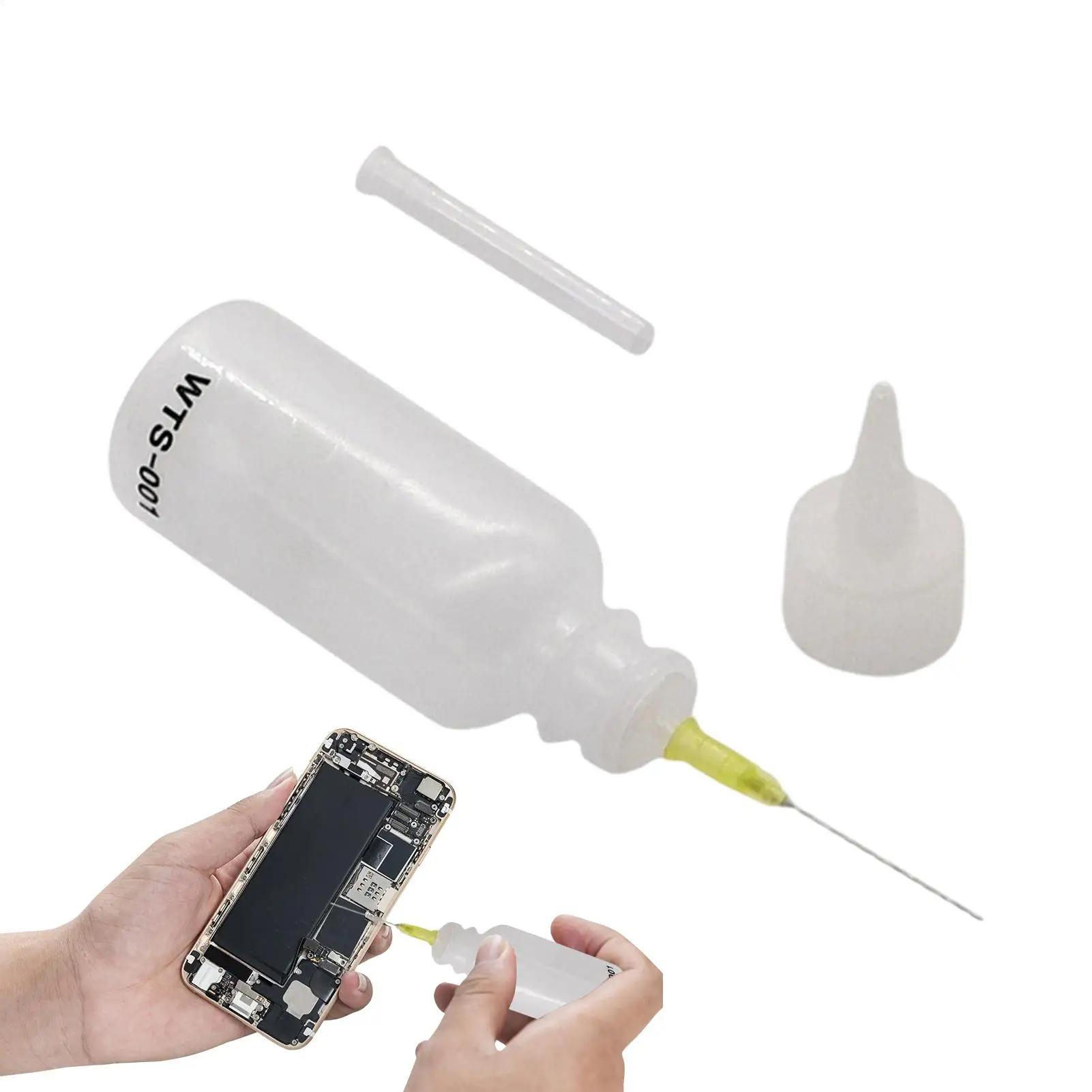 Precision Tip Applicator Bottle Quilling Tool Glue Applicator Squeeze Bottle Needle Oiler Portable Liquid Dropper Bottles Oil