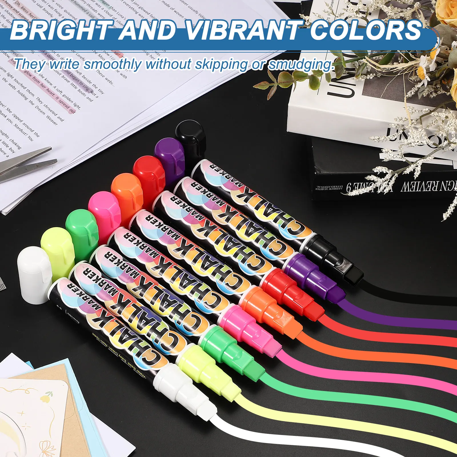 2/4Pcs Liquid Chalk Marker Pen - Correction Fluid White review and price